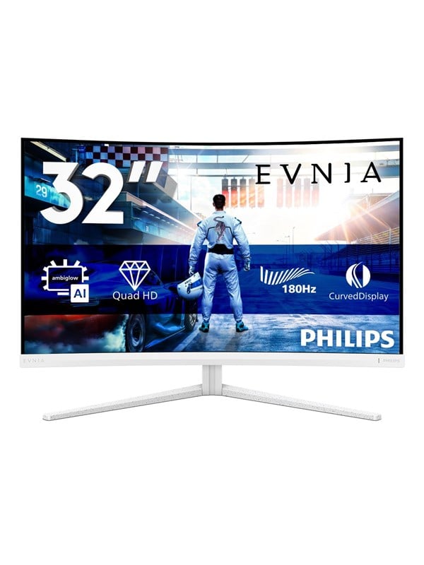 Philips Evnia 32M2c5501 31.5 Zoll Wqhd Fast Va Panel 16:9 180 Hz Curved Gaming Monitor F 32M2c5501/00 - Image 8