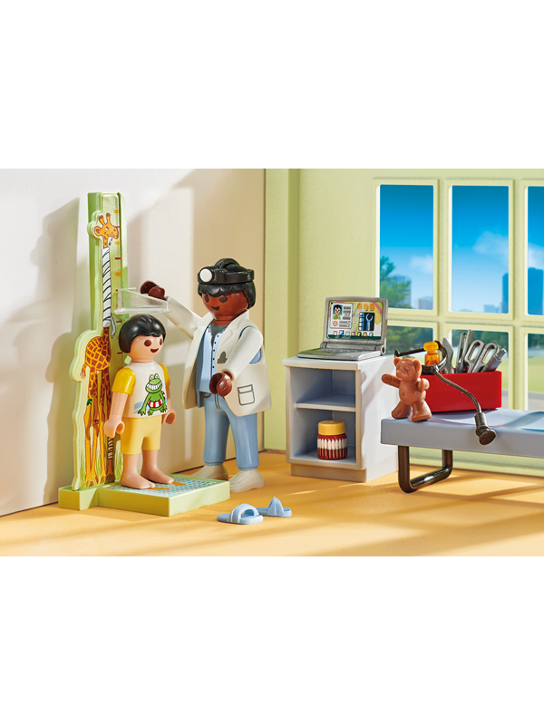 Playmobil City Action - Kinderarzt mit Teddybr