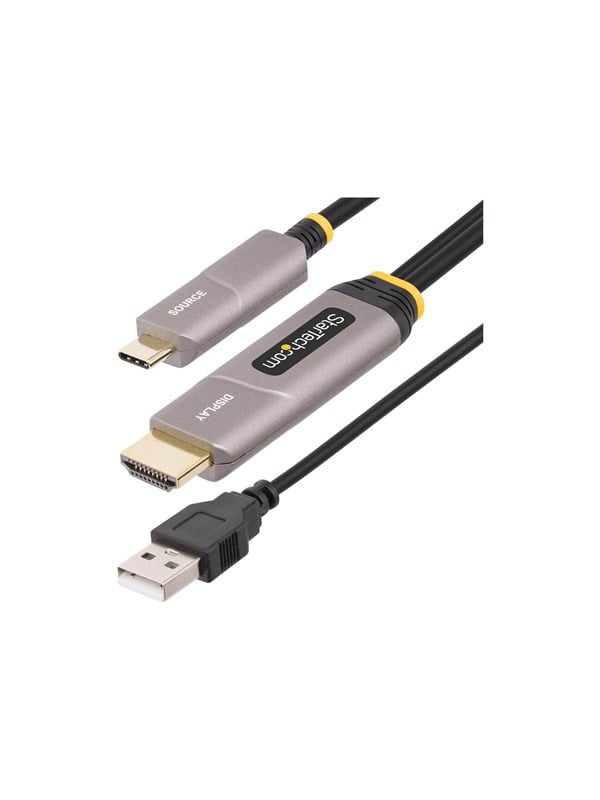 StarTech.com 30ft (9.15m) USB-C to HDMI 2.0 Active Optical Cable 4K 60Hz - HDMI cable - 9.15 m