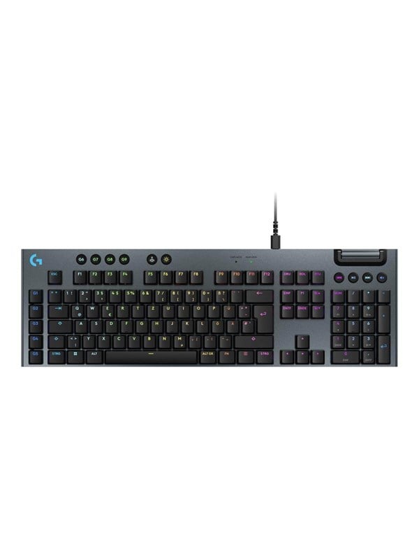 Logitech G915 X - 100% Full-size - Tactile - Gaming Tastatur - Deutsch - Schwarz