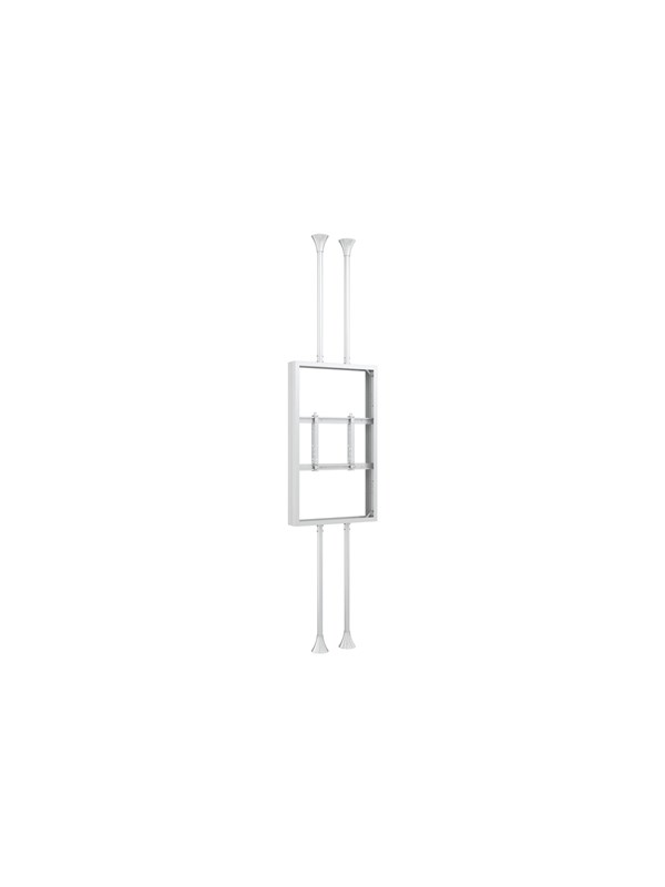 Multibrackets M Pro Series enclosure - medium dual side fixed arms - for 2 displays - Max 50 kg - recommended for 65"