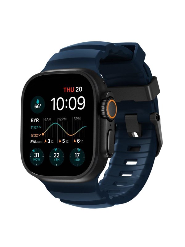 Nomad Rocky Point Band - 45mm  Atlantic Black Hardware