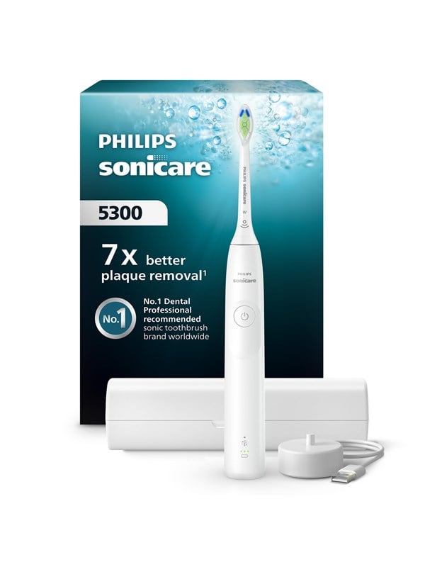 Philips Elektrische Zahnbürste Sonicare 5300 series HX7108/02 - white