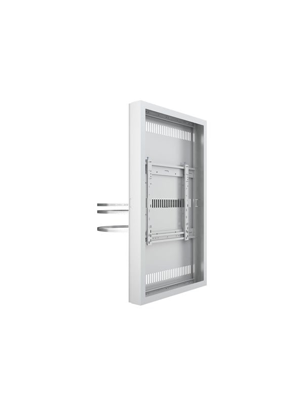 Multibrackets M Pro Series enclosure - medium - for LCD display - white - Max 30 kg - recommended for 50"
