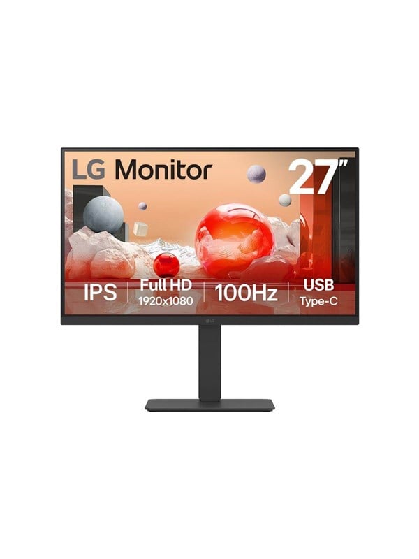 Image of 27" LG 27BA750-B - 1920x1080 (FHD) - 100Hz - IPS - 65W USB-C