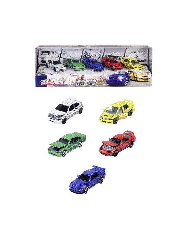 Image of Majorette Japan Series 5 Pieces Giftpack