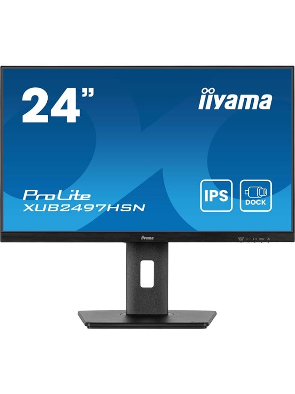 Image of 24" iiyama ProLite XUB2497HSN-B2 - 1920x1080 (FHD) - 100Hz - IPS - 65W USB-C