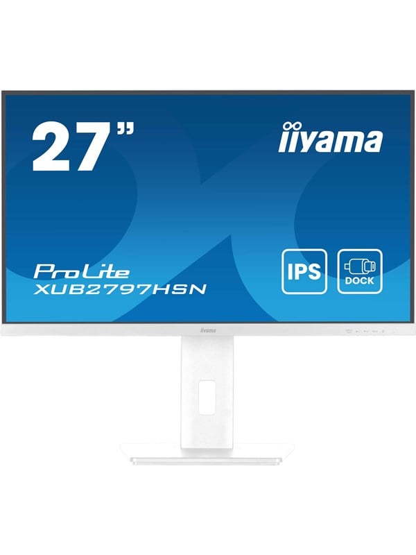 27 iiyama ProLite XUB2797HSN-W2 - 1920x1080 - 100Hz - IPS - 65W USB-C
