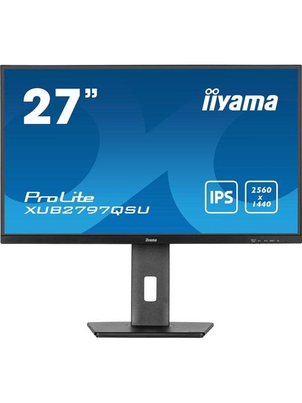 Image of 27" iiyama ProLite XUB2797QSU-B2 - 2560x1440 - 100Hz - IPS