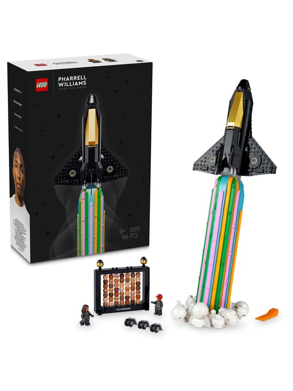 Image of 10391 Icons Über dem Mond mit Pharrell Williams, Konstruktionsspielzeug