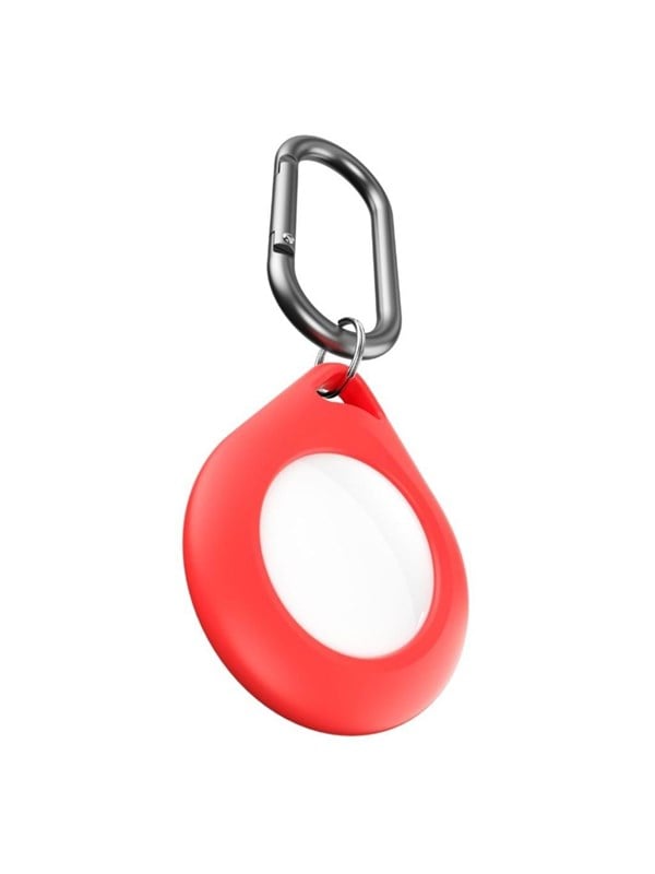 KeyBudz Secure Dock for AirTag  4-pack - Red