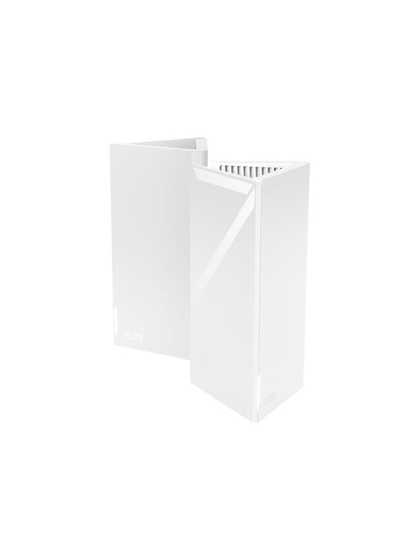 MSI Roamii BE Lite - Wi-Fi system - Wi-Fi 7 - desktop 2-Pack - Mesh router 80211abgnacaxbe Wi-Fi 7