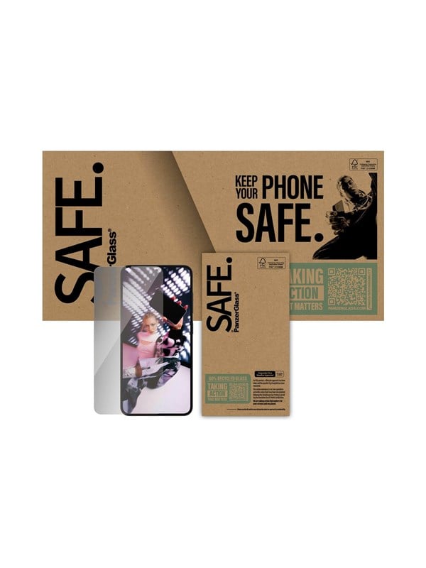 PanzerGlass SAFE. by - screen protector for mobile phone - ultra-wide fit