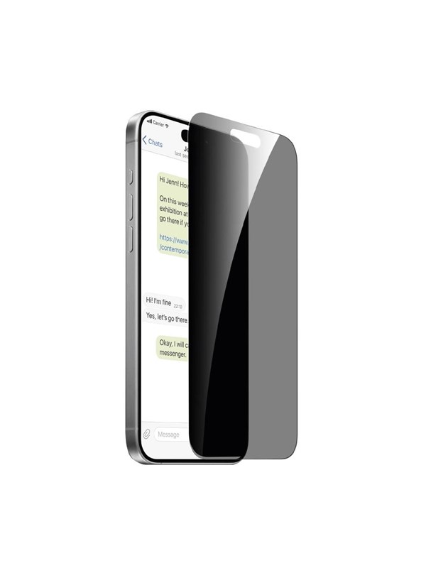Puro Privacy Tempered Glass for iPhone 16 Pro