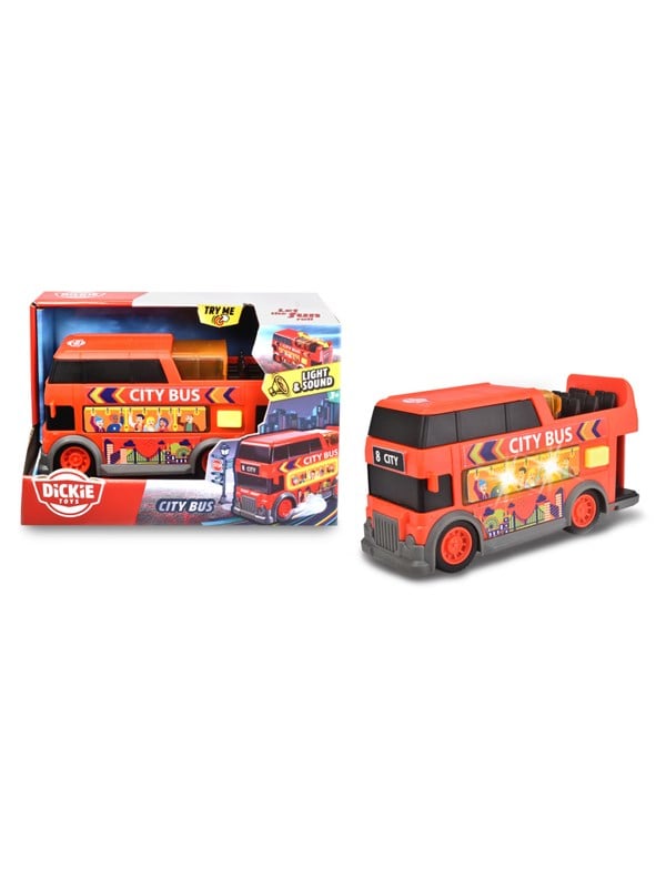 City Bus with Light and Sound