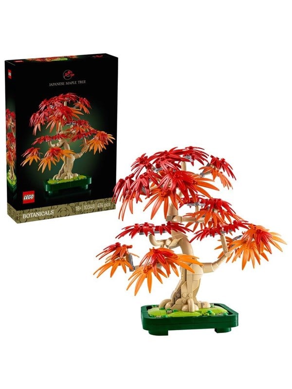 Image of LEGO Botanicals 10348 Japanischer Roter Ahorn - Bonsai-Baum