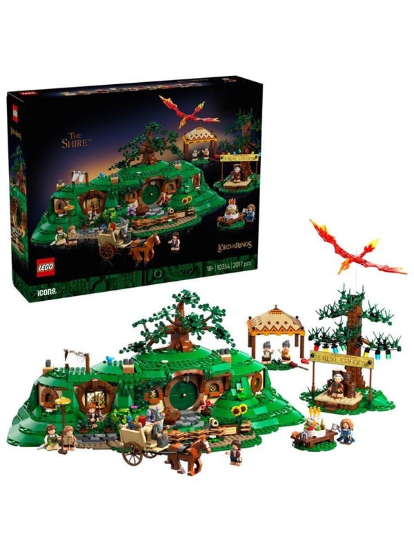 LEGO Icons 10354 Der Herr der Ringe: Das Auenland