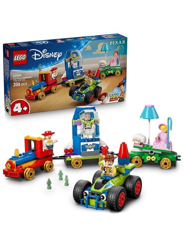 Image of LEGO Disney 43264 Partyzug und das Auto RC aus Toy Story