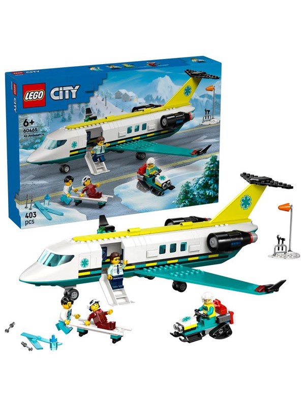 LEGO City 60465 Notfallrettungsflugzeug