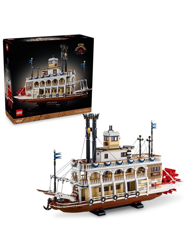 Image of LEGO Ideas 21356 Flussraddampfer