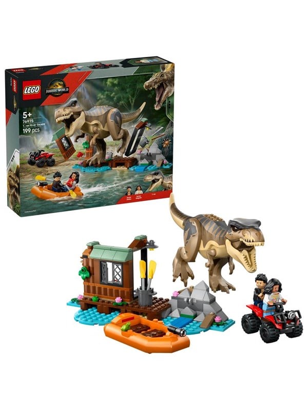 LEGO Jurassic World 76975 Flucht vor dem TRex