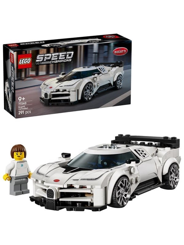Image of LEGO Speed Champions 77240 Bugatti Centodieci Hypersportwagen