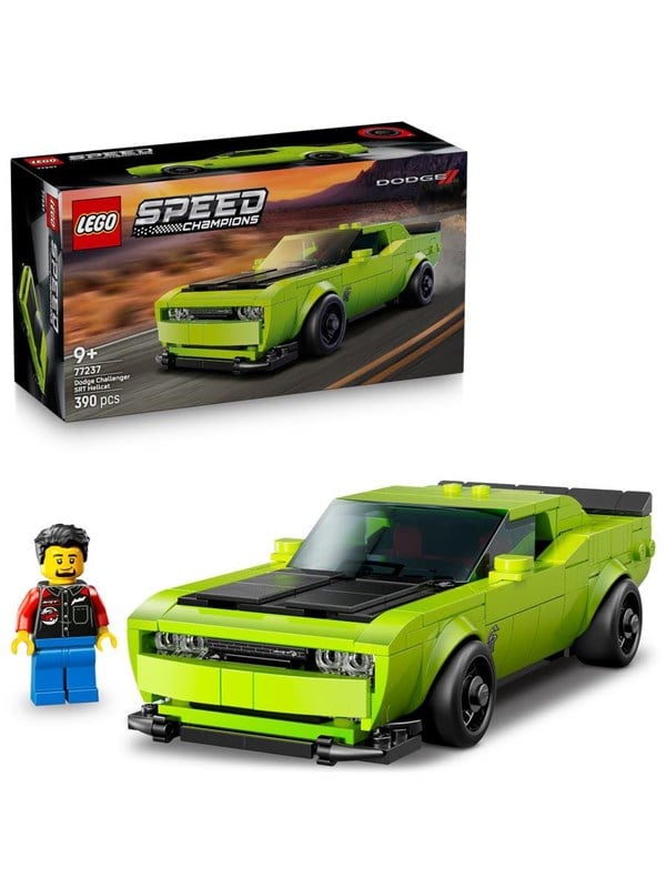 Image of LEGO Speed Champions 77237 Dodge Challenger SRT Hellcat Sportwagen