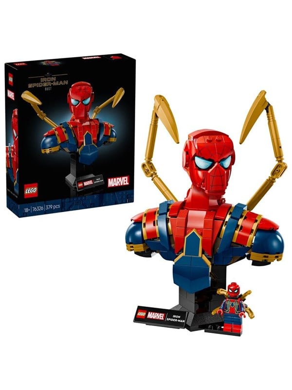 LEGO Super Heroes 76326 Iron Spider-Man Büste