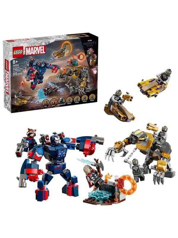Lego® Marvel Super Heroes™ Mädchen 76322 Avengers: Endgame Thor Vs. Chitauri - Bild 20