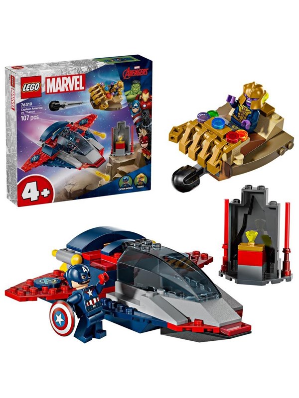 Image of LEGO Super Heroes 76319 Captain America vs. Thanos