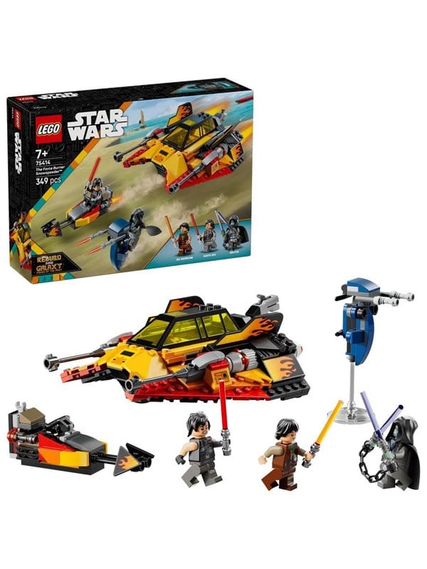 Lego Unisex Star Wars Rebuild The Galaxy The Force Burner Snowspeeder Bauspielzeug 75414 - Bild 15