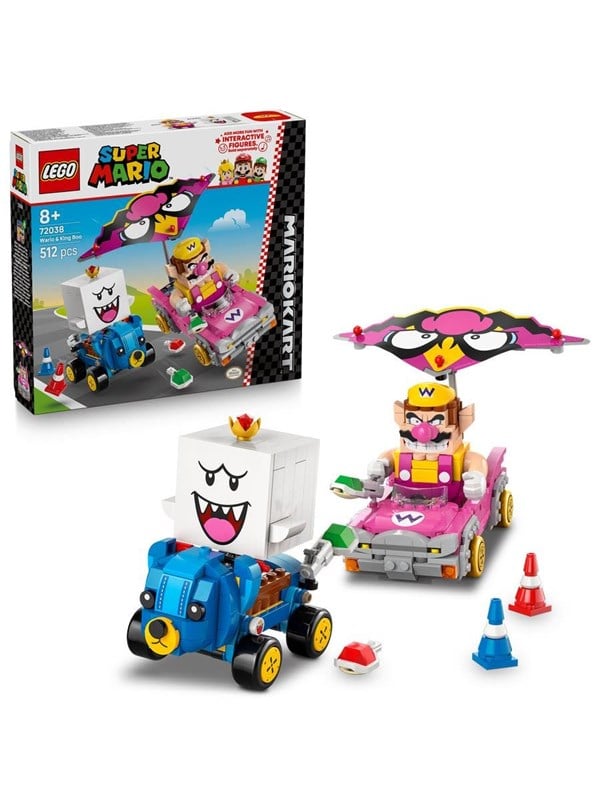 LEGO Super Mario 72038 Mario Kart Wario Knig Buu Huu