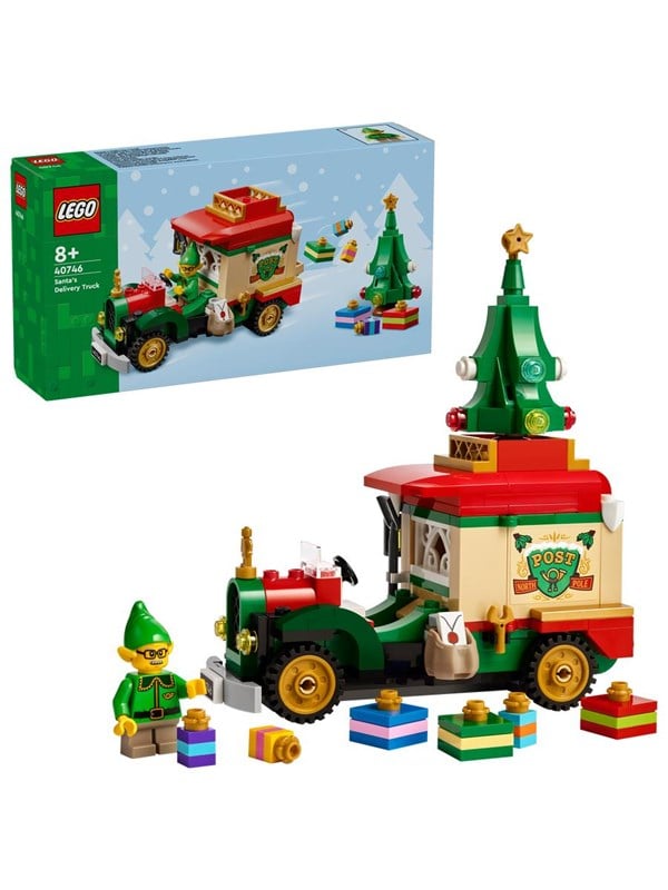 LEGO Icons 40746 Lieferwagen des Weihnachtsmanns