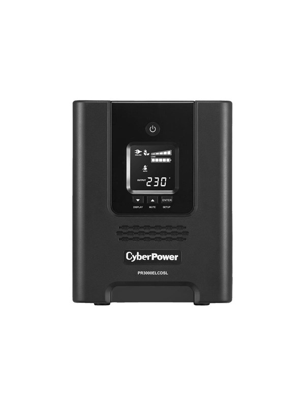 CyberPower PR3000ELCDSL - 3000VA2700W  Line-Interactive UPS  Pure Sine Wave  Tower