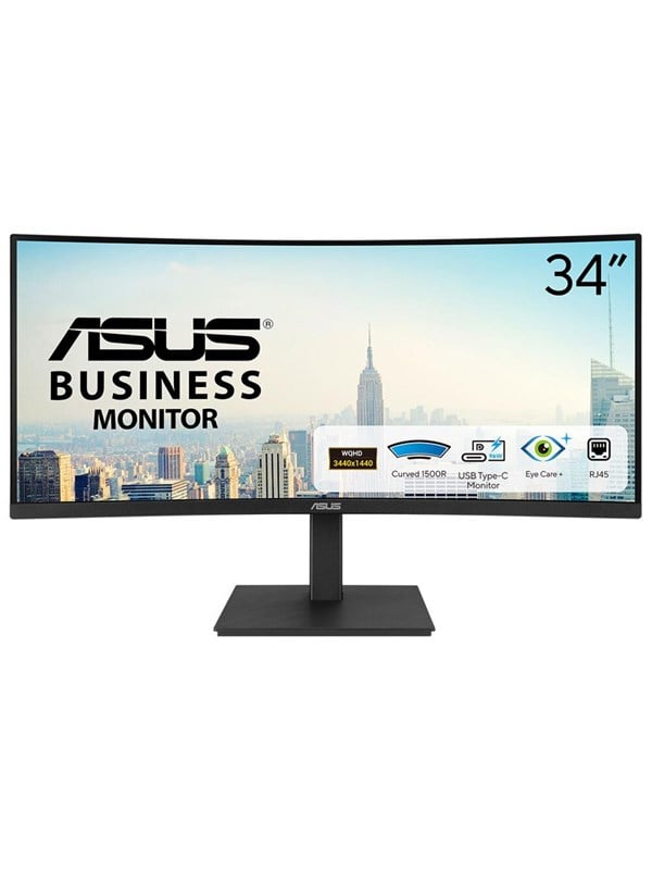 Image of 34" ASUS VA34VCPSR - 3440x1440 (UWQHD) - 100Hz - VA - 96W USB-C