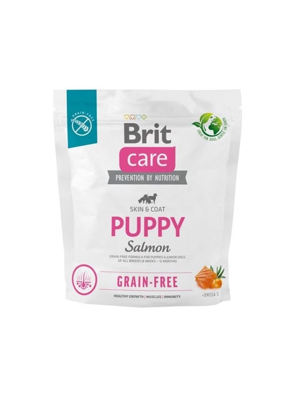 Brit Care Dog Grain-free Puppy Salmon 1 kg