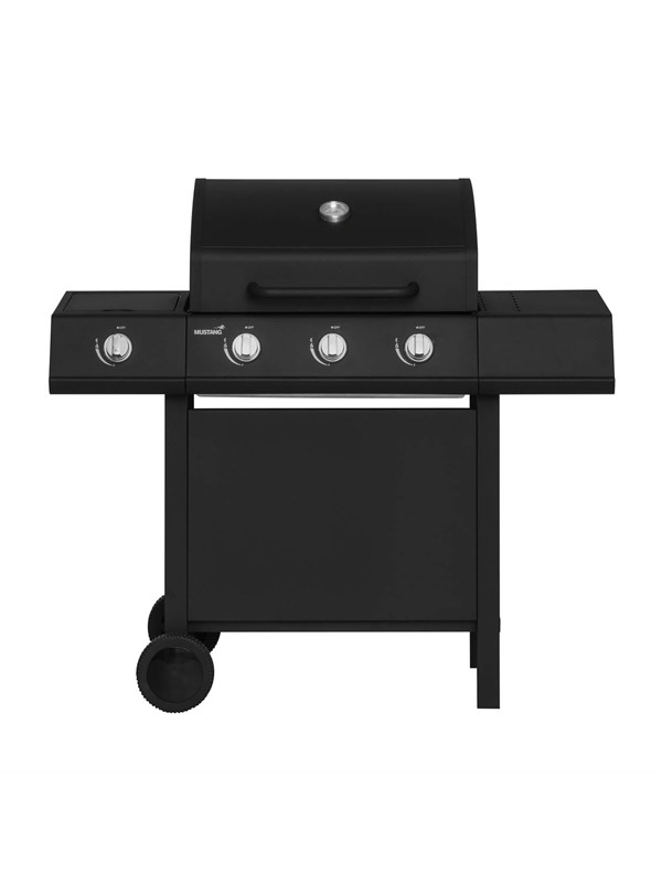 MUSTANG Gas Grill Kingsville 3+1 Black