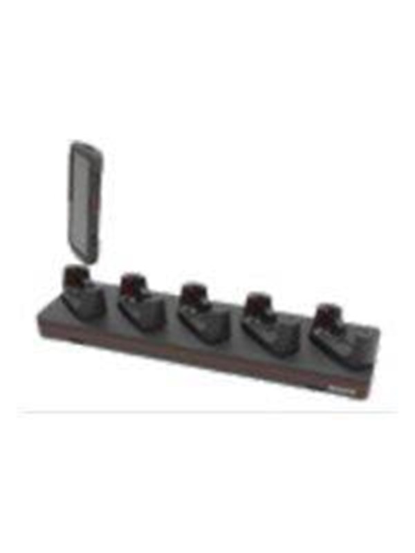 Honeywell handheld charging cradle + power adapter - 5 bay booted with terminal cup only - + AC power adapter