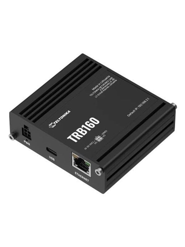 Teltonika TRB160 4G LTE CAT 6 IoT Gateway TRB160100000 Standard package with EU PSU