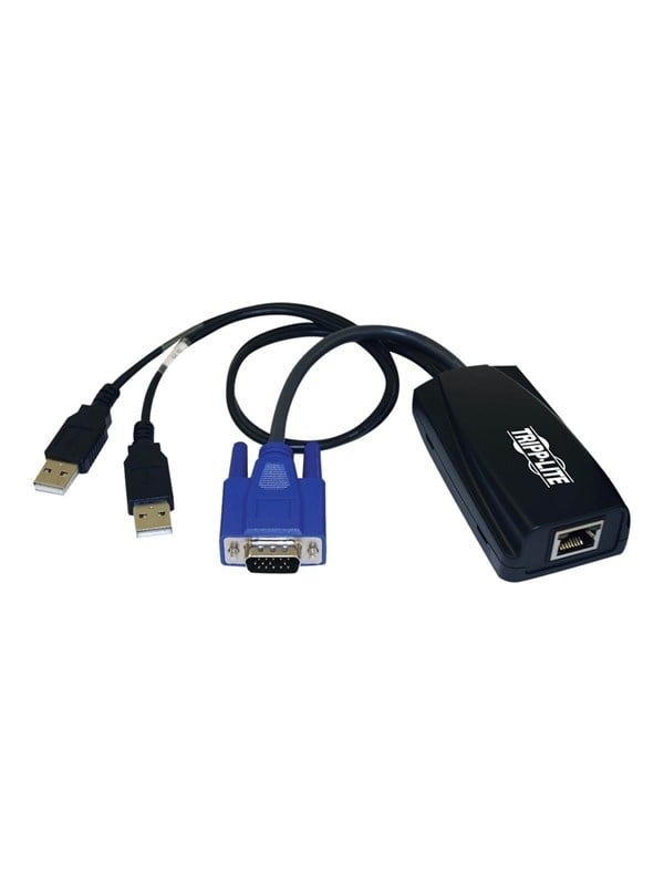 Eaton Series USB (2) Server Interface Unit Virtual Media KVM Switch HD15 USB RJ45