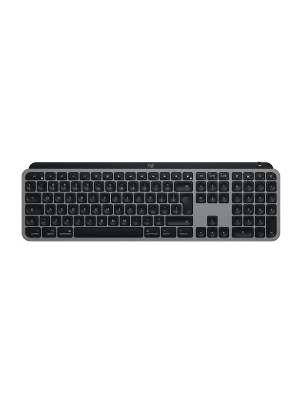 Logitech MX Keys S for MAC - Graphite - Tastatur - Englisch (UK) - Schwarz