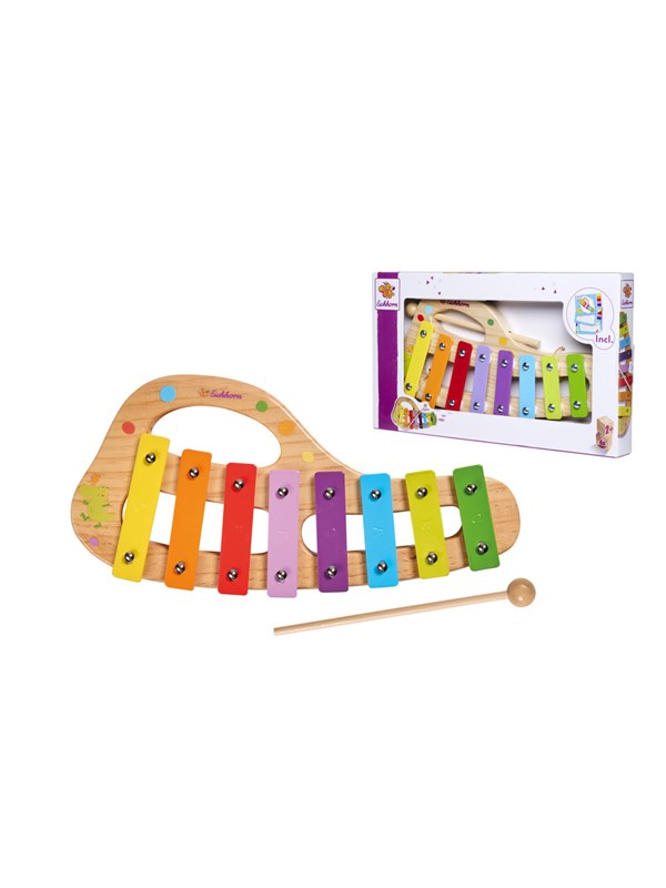 Musik-Instrument XYLOPHON mit Schlegel