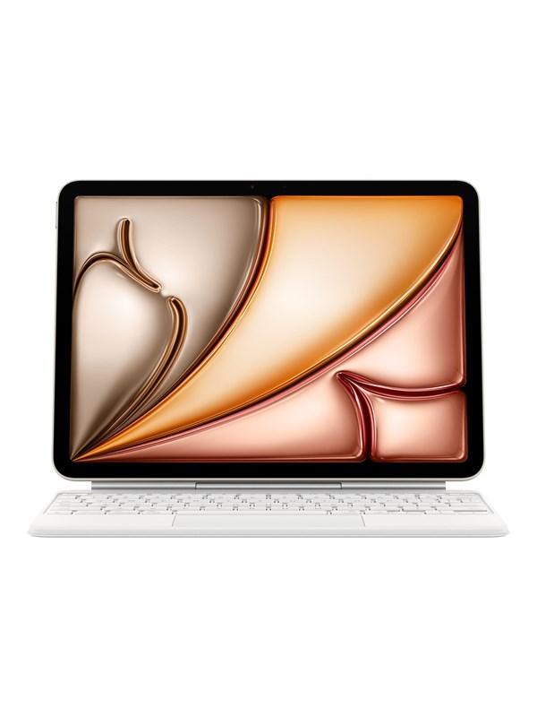 Apple Magic Keyboard for iPad Air 11" M4 | M3 | M2 - Danish - White - Tastatur & Folio-Set - Dänisch - Weiss