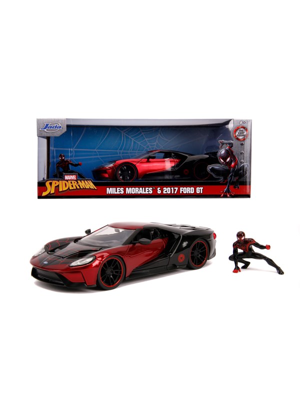 Jada Toys MarvEvi LOVE Miles Morales 2017 Ford GT 124