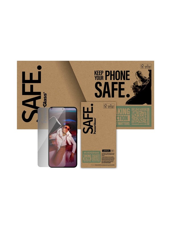 PanzerGlass SAFE. by - screen protector for mobile phone - ultra-wide fit