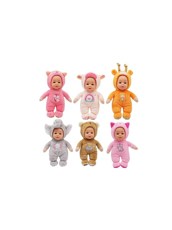 Happy Friend Tilde Doll 18cm With Plush Outfit 6 asst -1 pcs