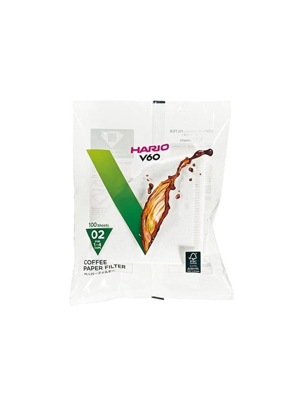 Hario Papierfilter für v60 - 100er Packung 02