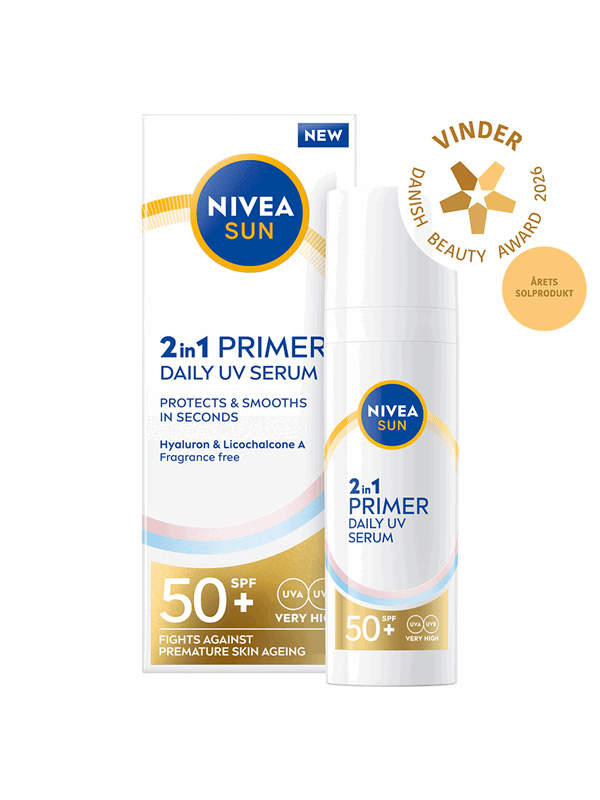Nivea NIVEA SUN 2in1 PRIMER DAILY UV SERUM LSF50 30ml