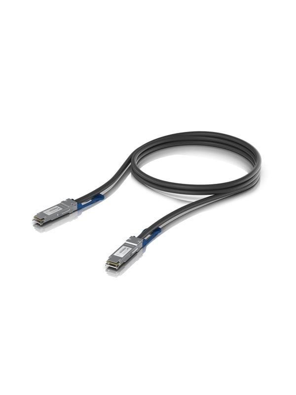 Ubiquiti 100GBase direct attach cable - 1 m - black - Schwarz - 1m