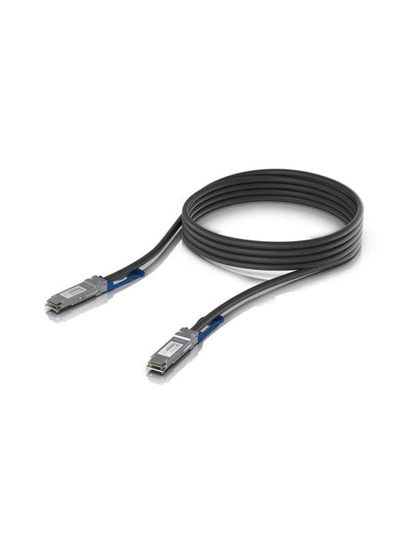 Ubiquiti 100GBase direct attach cable - 3 m - Schwarz - 3m
